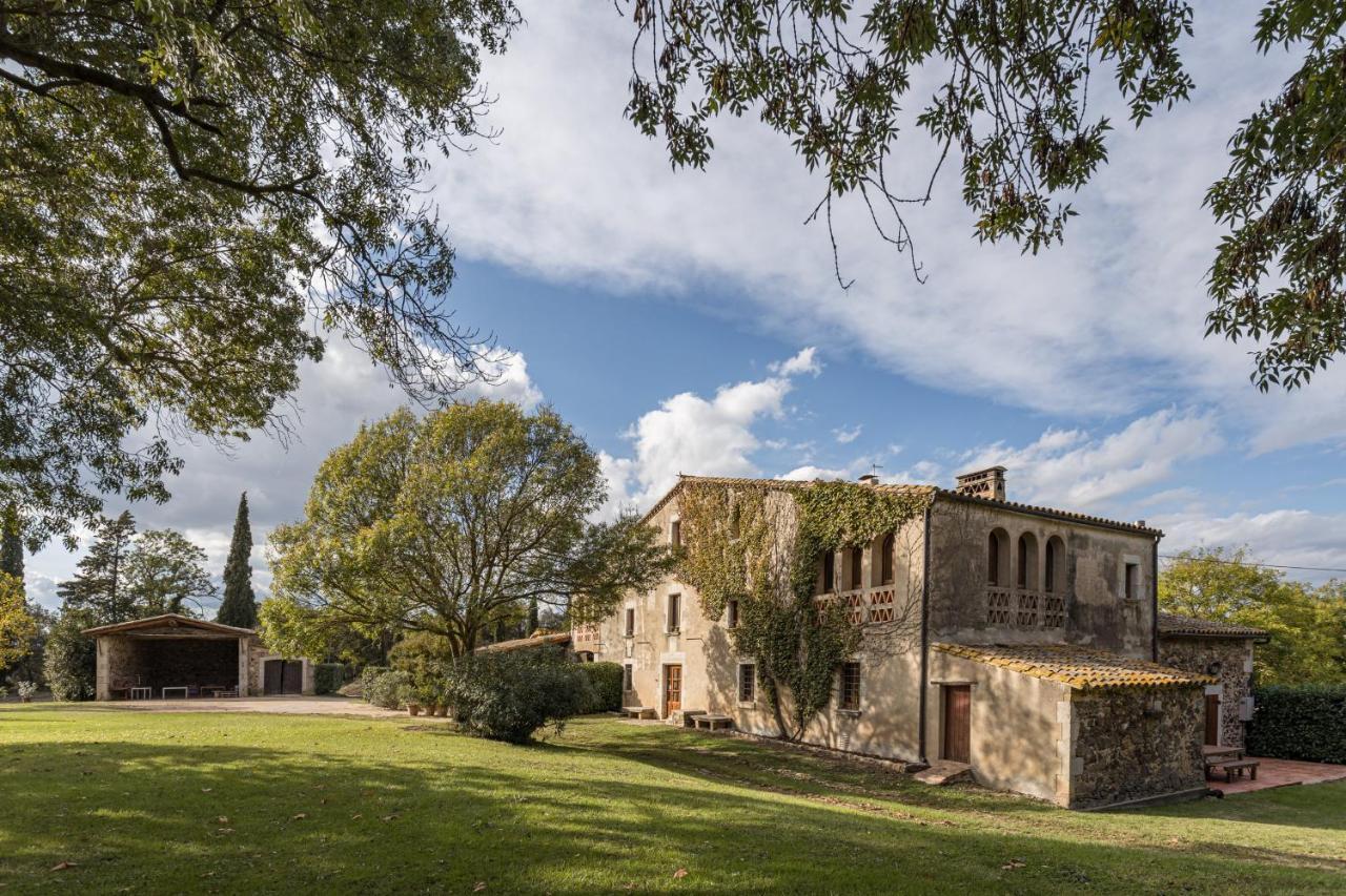 ジローナ Mas Garriga Turisme Ruralヴィラ エクステリア 写真