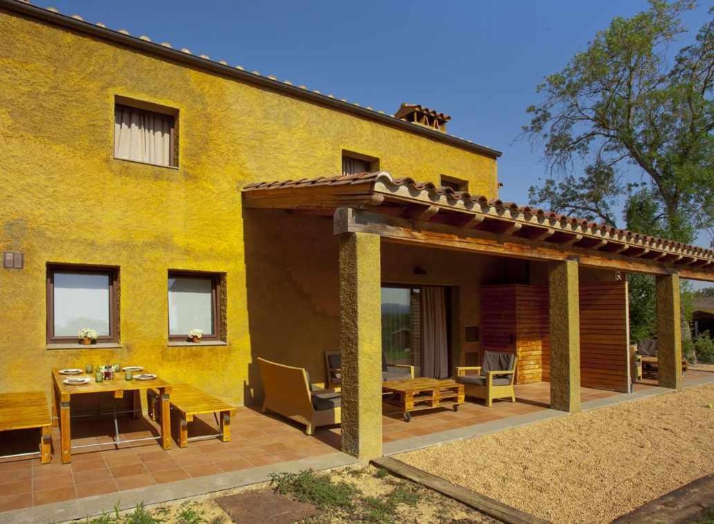 ジローナ Mas Garriga Turisme Ruralヴィラ エクステリア 写真